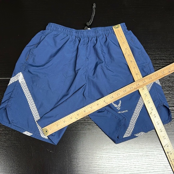Army US Air Force PT Shorts Physical Training Trunks (PTU) Reflective Navy - Picture 2 of 9